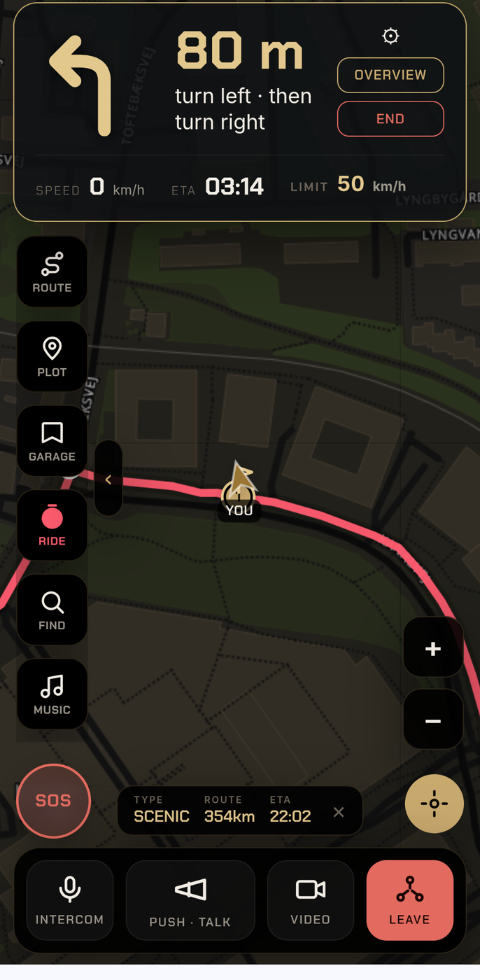 Turn-by-turn navigation